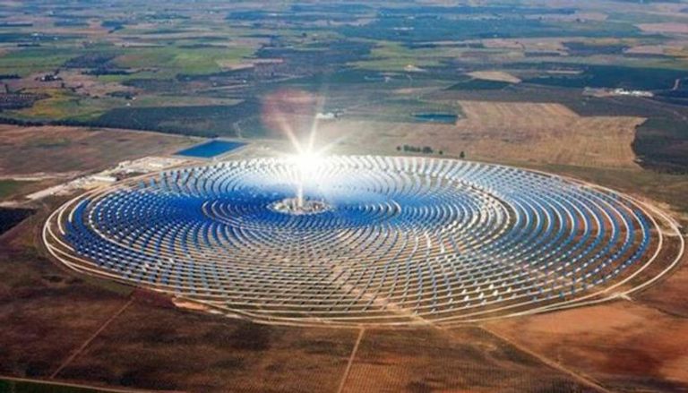 محطة للطاقة الشمسية بالمغرب - أرشيفية