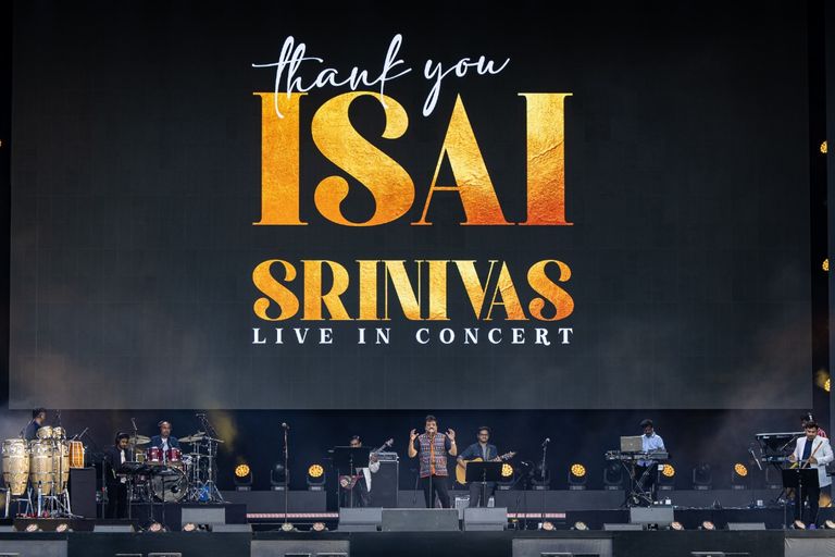 المغني والملحن الهندي سرينيفاس