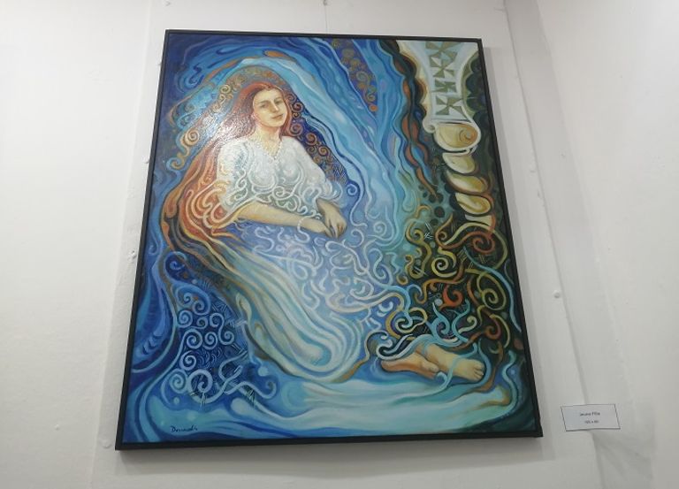 لوحات الفنان التشكيلي الجزائري ناصر الدين دوادي في معرض "تأثيرات" الفنان التشكيلي الجزائري ناصر الدين دوادي في معرض