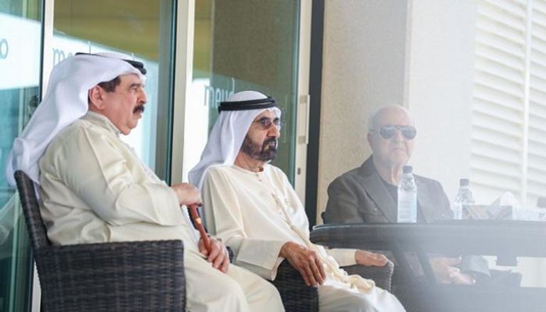 نائب رئيس دولة الإمارات يلتقى ملك البحرين