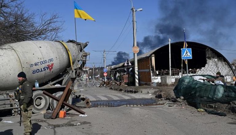 آثار الدمار جراء الحرب في أوكرانيا - أ.ف.ب