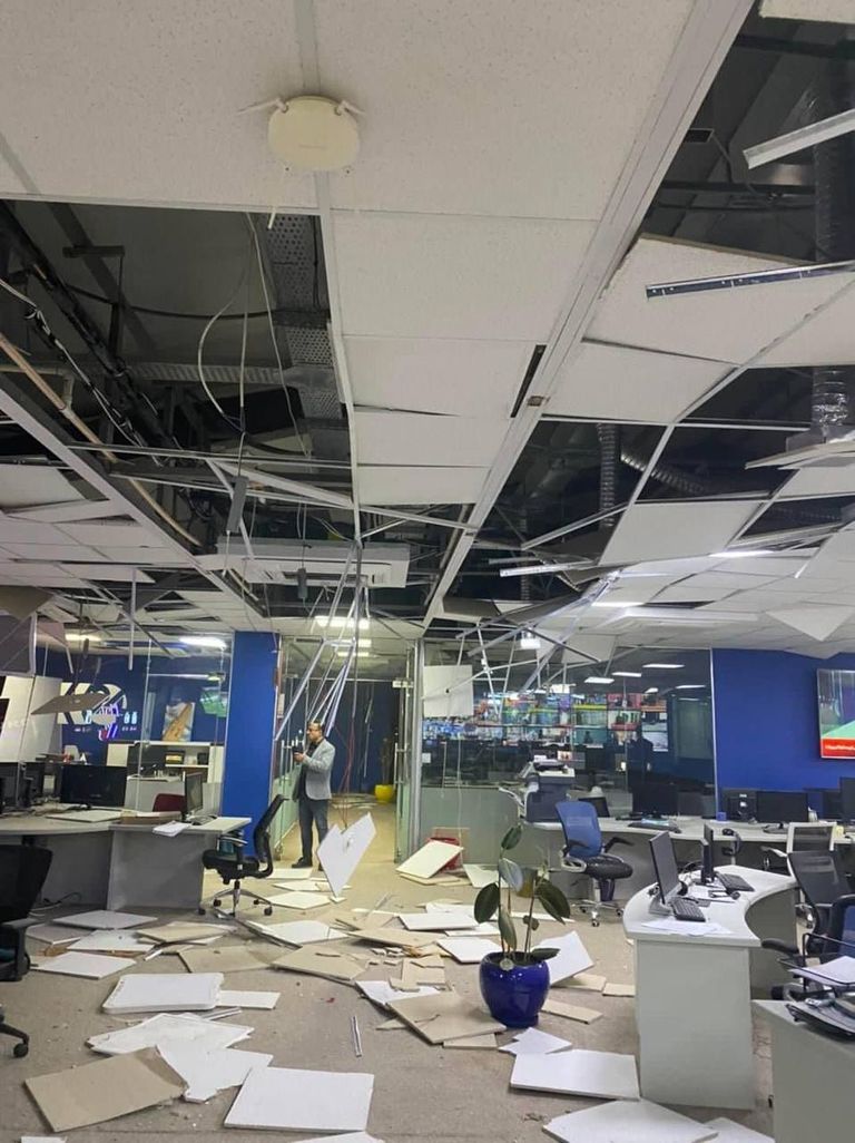 الانفجارات تنير سماء مدينة أربيل بكردستان العراق