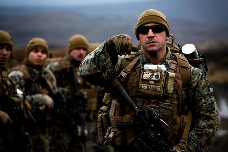 جانب من قوات الناتو