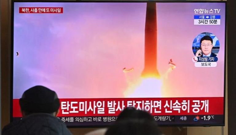 صاروخ باليستي من كوريا الشمالية - أ.ف.ب