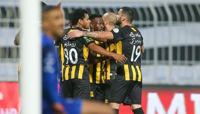 فريق الاتحاد السعودي فرحة الاتحاد في الدوري السعودي