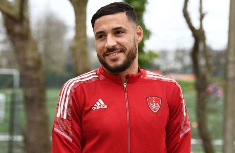 يوسف بلايلي لاعب بريست الفرنسي يوسف بلايلي لاعب بريست الفرنسي