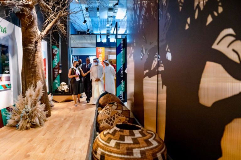 الشيخ محمد بن راشد آل مكتوم خلال زيارته لإكسبو 2020 دبي الشيخ محمد بن راشد آل مكتوم خلال زيارته لإكسبو 2020 دبي