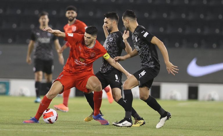 السد ضد الدحيل فرجاني ساسي لاعب الدحيل القطري