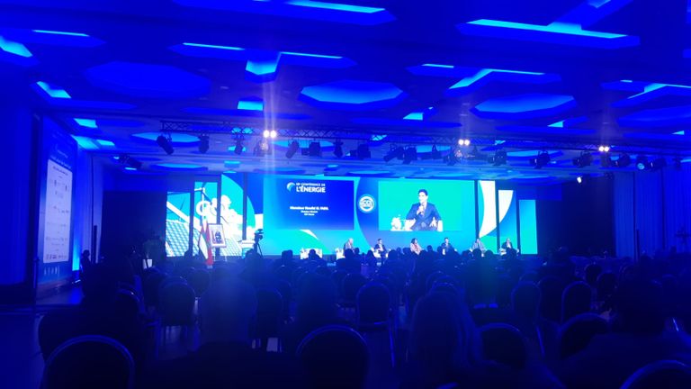 الدكتور سلطان بن أحمد الجابر وليلى بنعلي