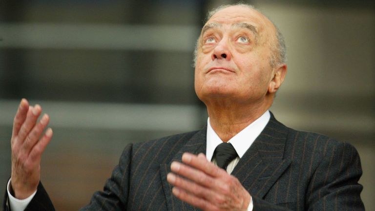 الملياردير المصري محمد الفايد الملياردير المصري محمد الفايد