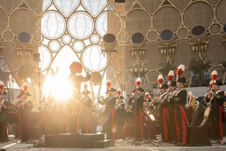 عرض فلكلوري في إكسبو 2020 دبي