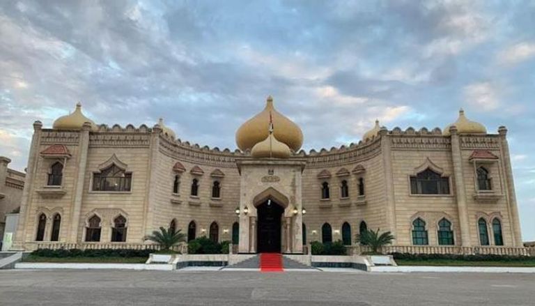 مبنى قصر رئيس الجمهورية وسط بغداد