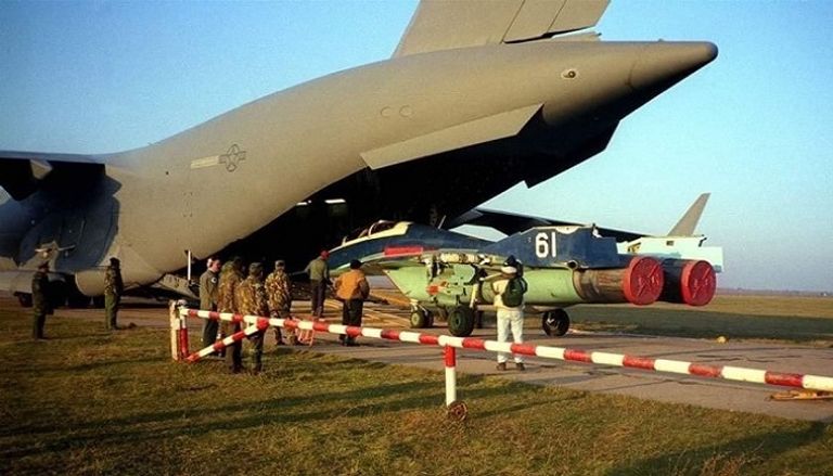 طائرات MiG-29 في طريقها إلى الولايا المتحدة من مولدوفا طائرات ميج-29 إيرانية