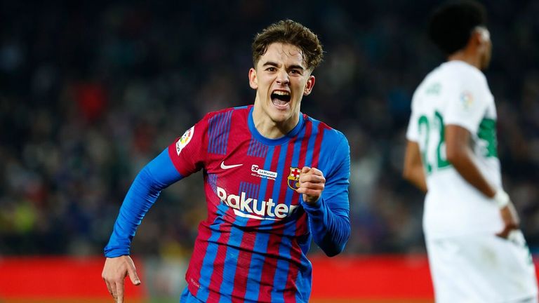 جافي نجم برشلونة