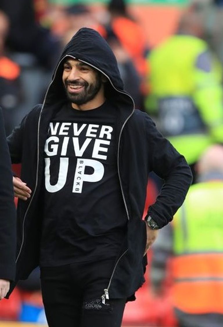 صلاح  محمد صلاح نجم ليفربول ضد برشلونة
