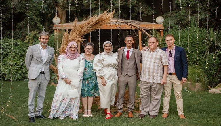 الفنان محمد سليمان مع ابنته