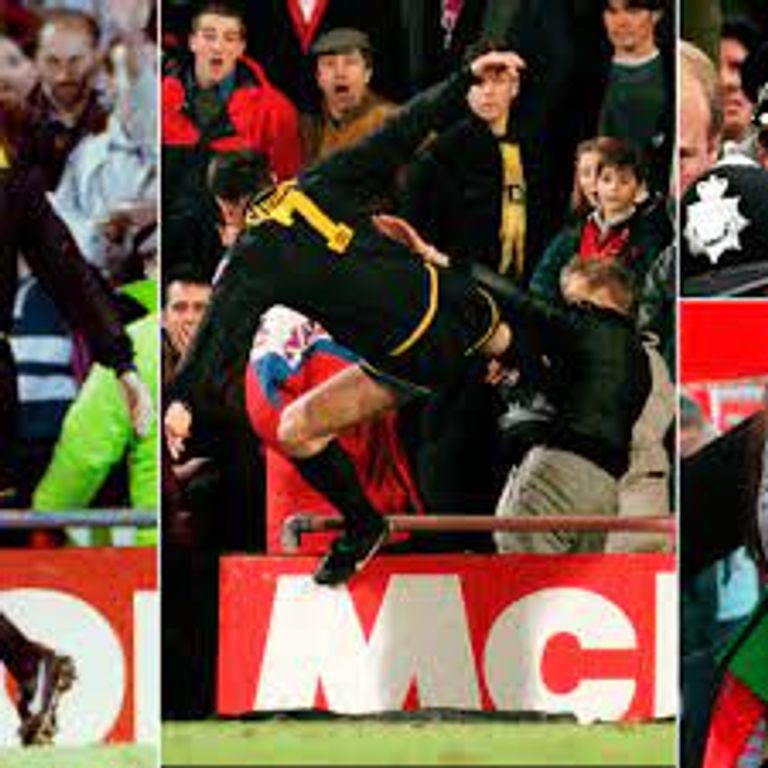 تعدي كانتونا على مشجع كريستال