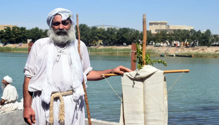 من احتفالات الصابئة المندائيين بعيدهم