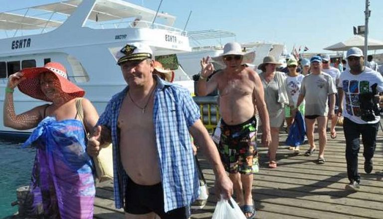 مصر مقصد رئيسي للسياح من روسيا وأوكرانيا