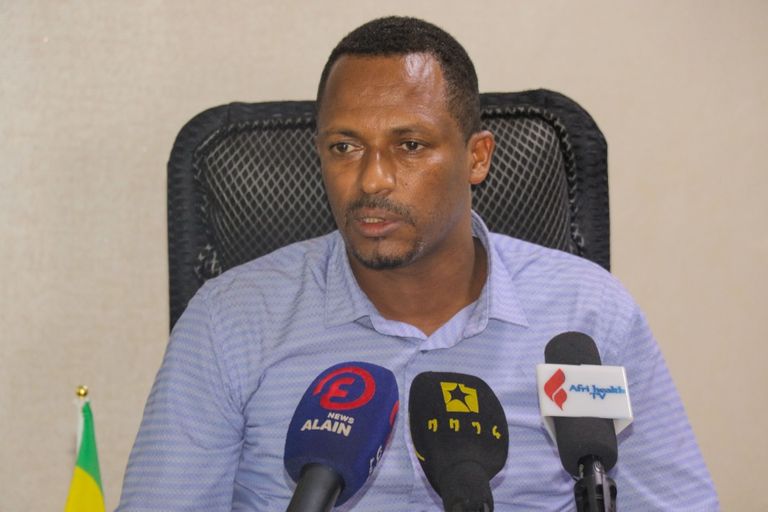 تمثال لملك أباجفار بمدينة جيما التاريخية