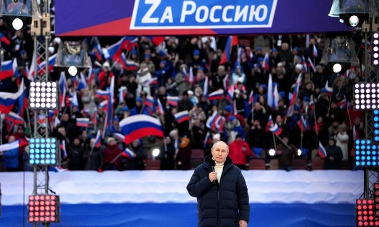 بوتين رجل المخابرات يمارس الحرب النفسية بوتين رجل المخابرات يمارس الحرب النفسية