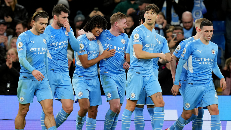 فرحة سيتي بسحق ليدز ليفربول ضد مانشستر سيتي