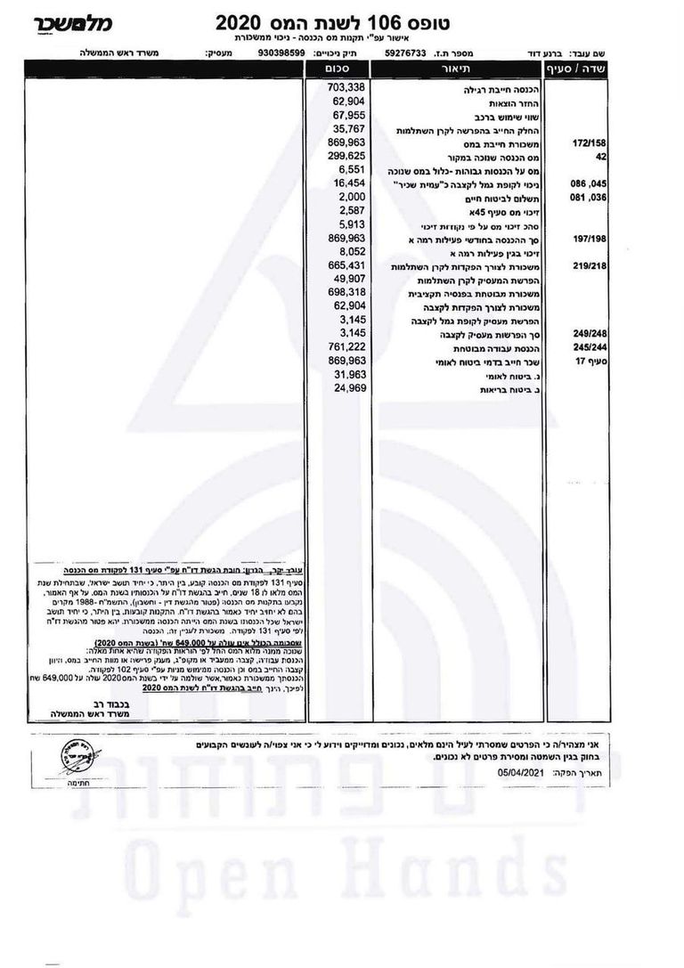 جانب من الوثائق