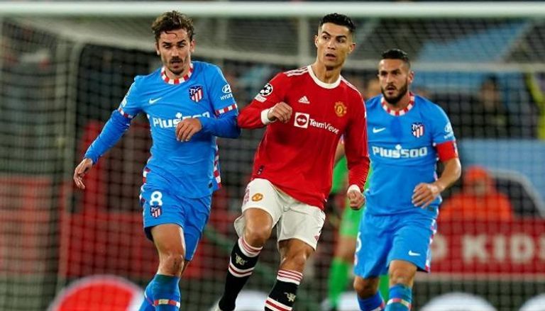 رونالدو ضد أتلتيكو مدريد كريستيانو رونالدو لاعب مانشستر يونايتد