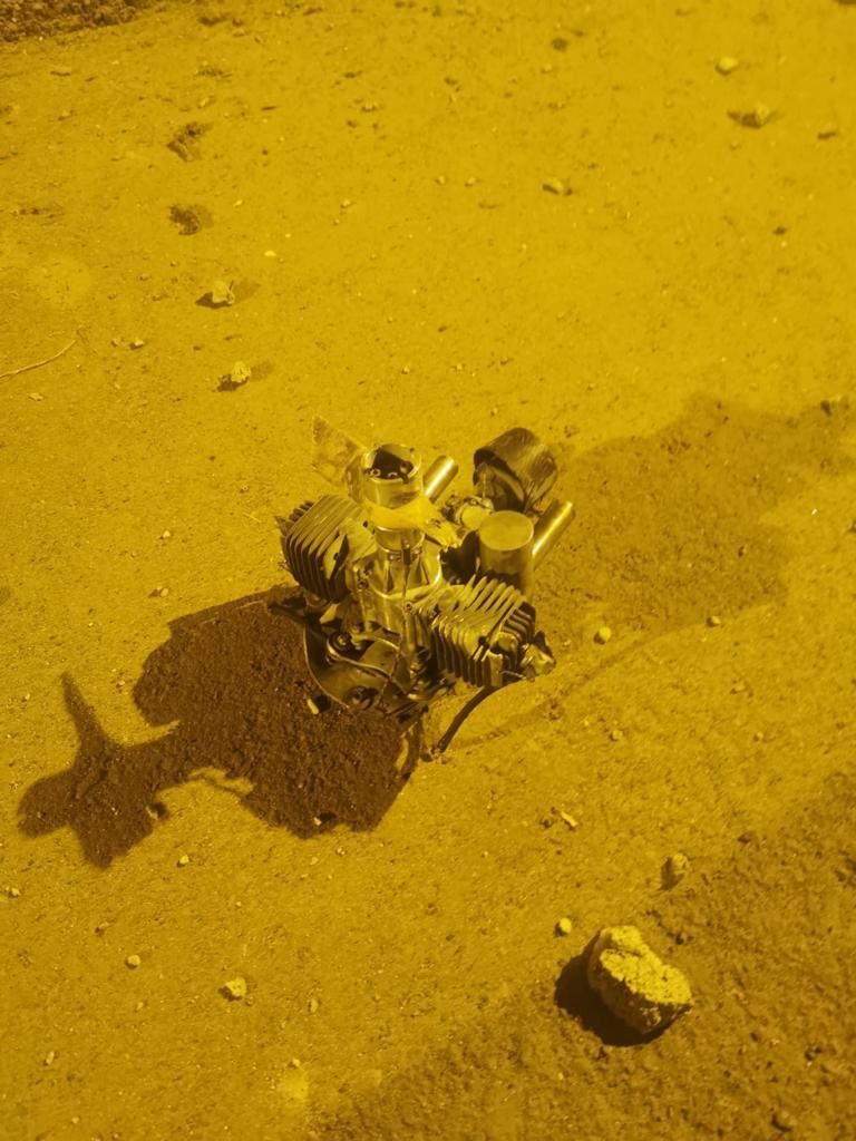 بقايا صواريخ ومسيرات حوثية اعترضها التحالف