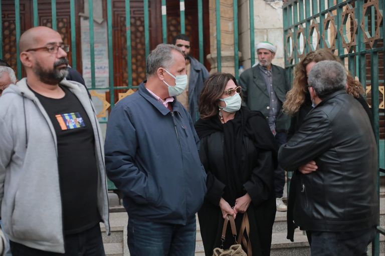 جثمان الفنان زكي فطين عبدالوهاب