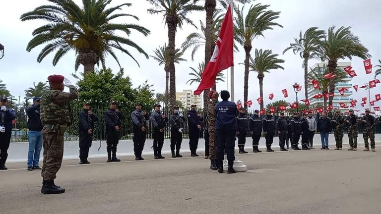 من احتفالات تونس بعيد استقلالها من احتفالات تونس بعيد استقلالها