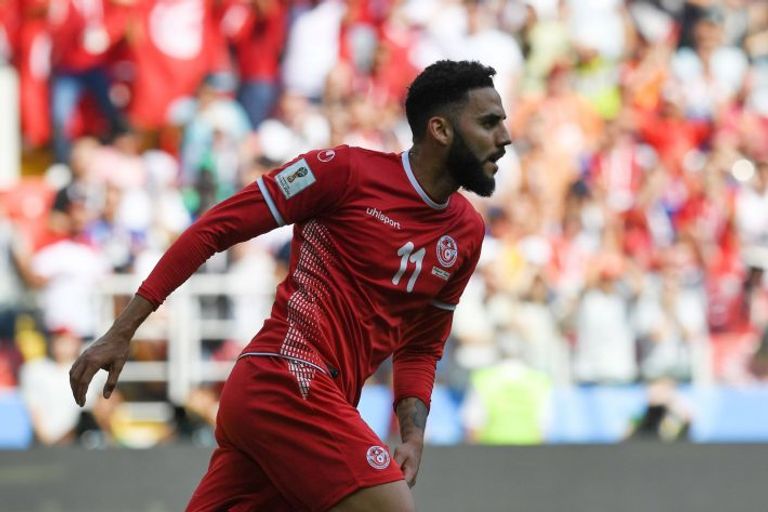 ديلان برون لاعب منتخب تونس