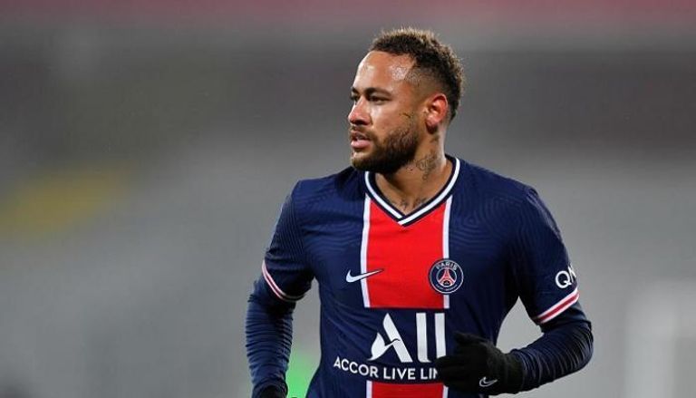 نيمار ليونيل ميسي لاعب باريس سان جيرمان