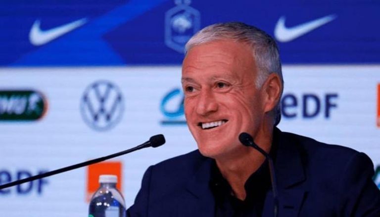 ديديه ديشامب مدرب فرنسا كريم بنزيما وبنجامين بافارد