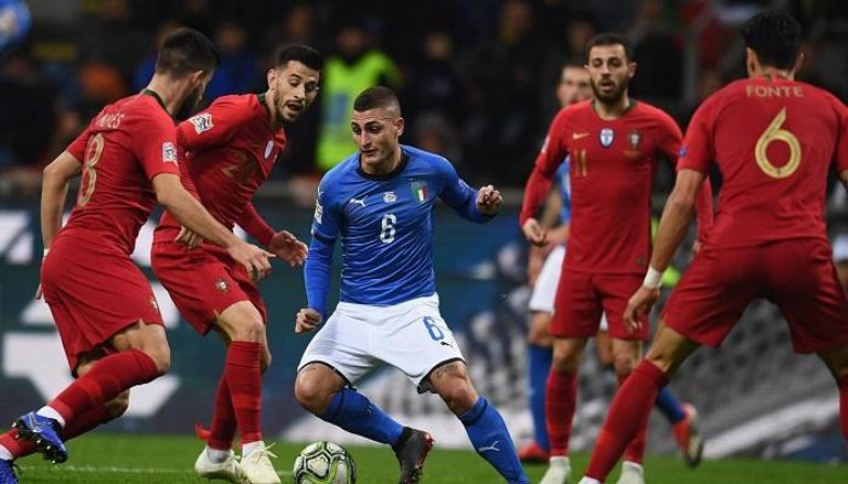 منتخب البرتغال ضد إيطاليا.. مواجهة متوقعة في الملحق الأوروبي