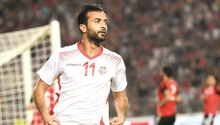 طه ياسين الخنيسي مهاجم منتخب تونس