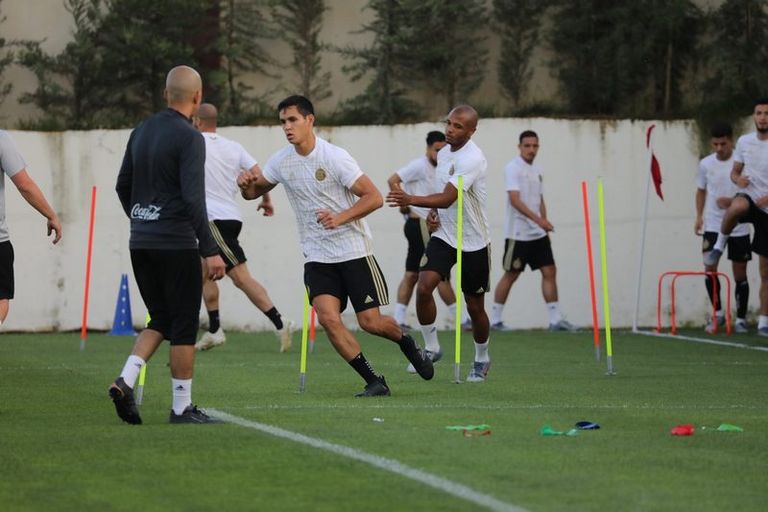 منتخب الجزائر جمال بلماضي مدرب منتخب الجزائر