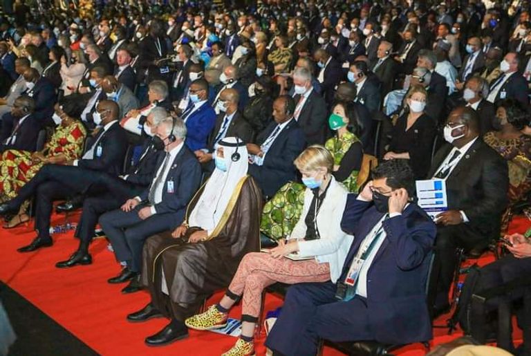 الرئيس السنغالي ورئيسة إثيوبيا