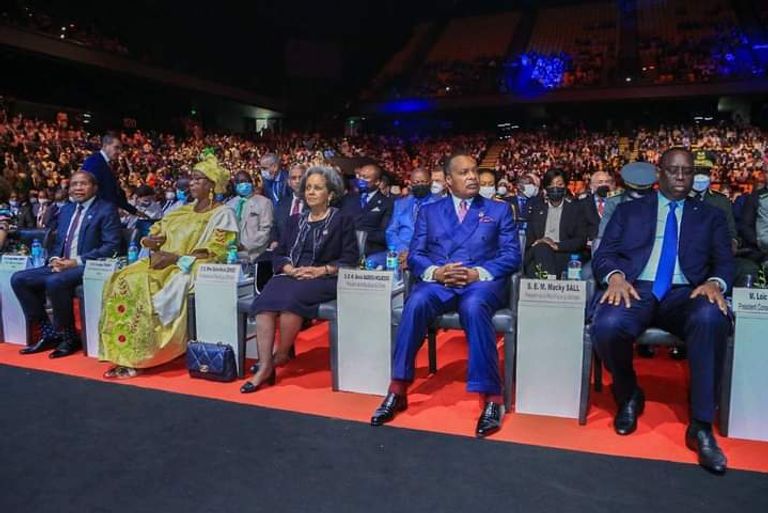 الرئيس السنغالي ورئيسة إثيوبيا