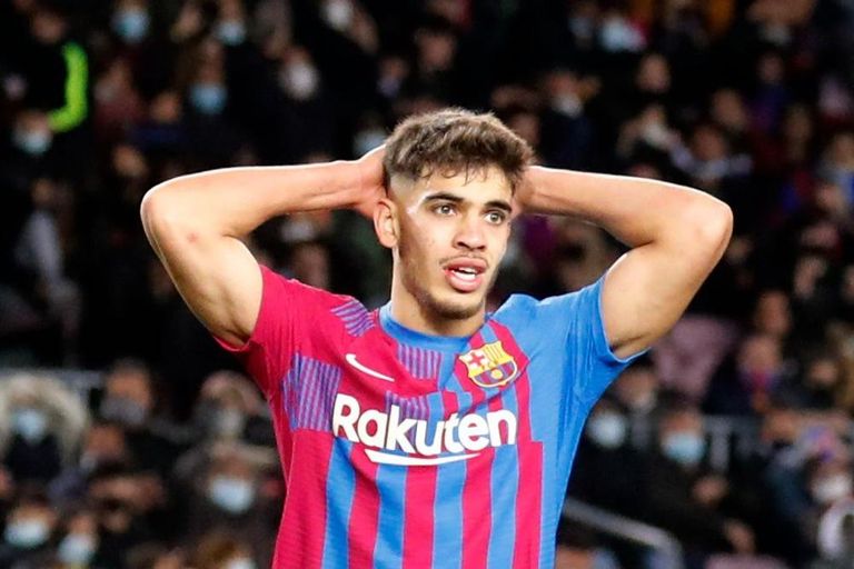 عبد الصمد الزلزولي لاعب برشلونة