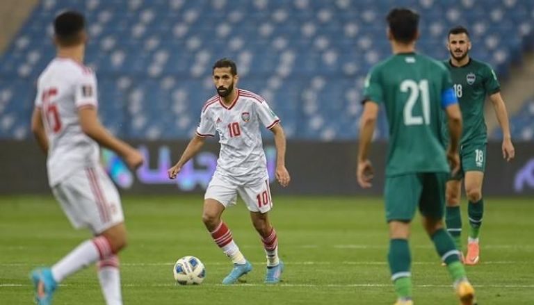 مباراة العراق والإمارات في تصفيات كأس العالم 2022
