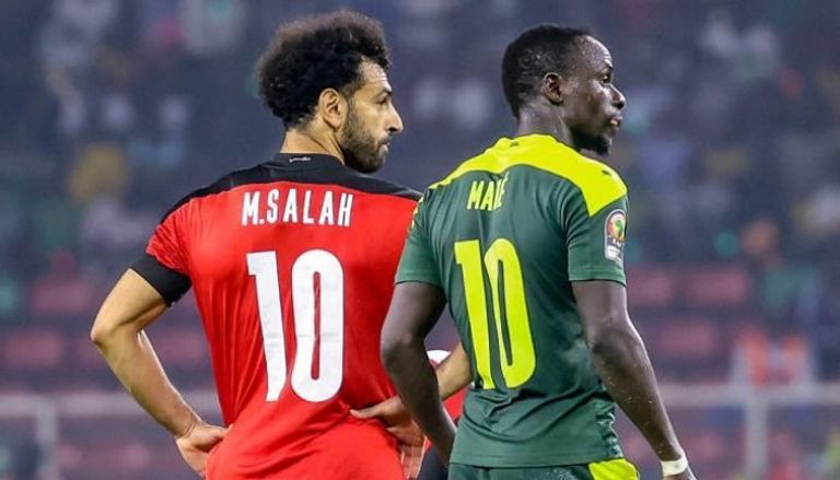 صلاح وماني محمد صلاح وساديو ماني