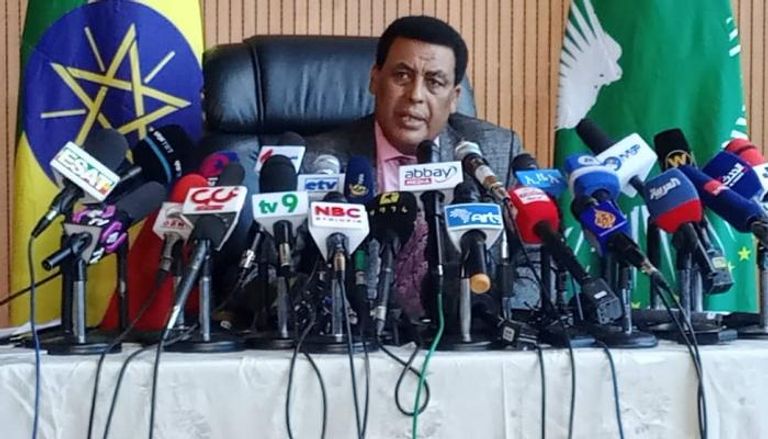 المتحدث باسم الخارجية الإثيوبية السفير دينا مفتي