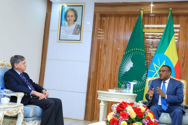 المتحدث باسم الخارجية الإثيوبية السفير دينا مفتي