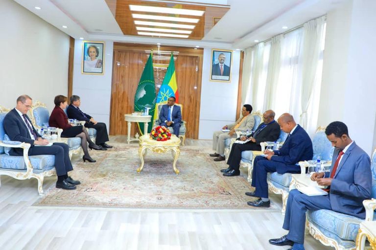 المتحدث باسم الخارجية الإثيوبية السفير دينا مفتي