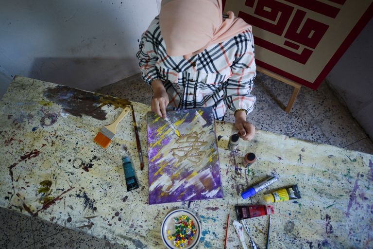 الليبية ماجدة الرياني