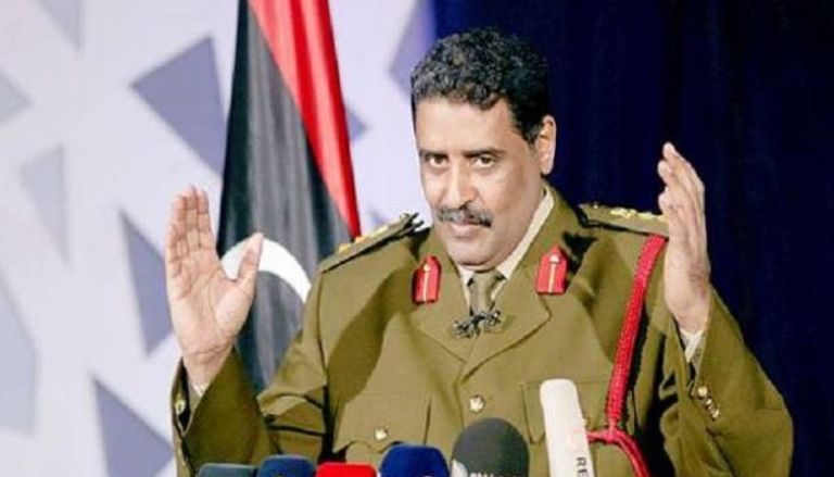 الناطق باسم القيادة العامة للجيش الليبي اللواء أحمد المسماري