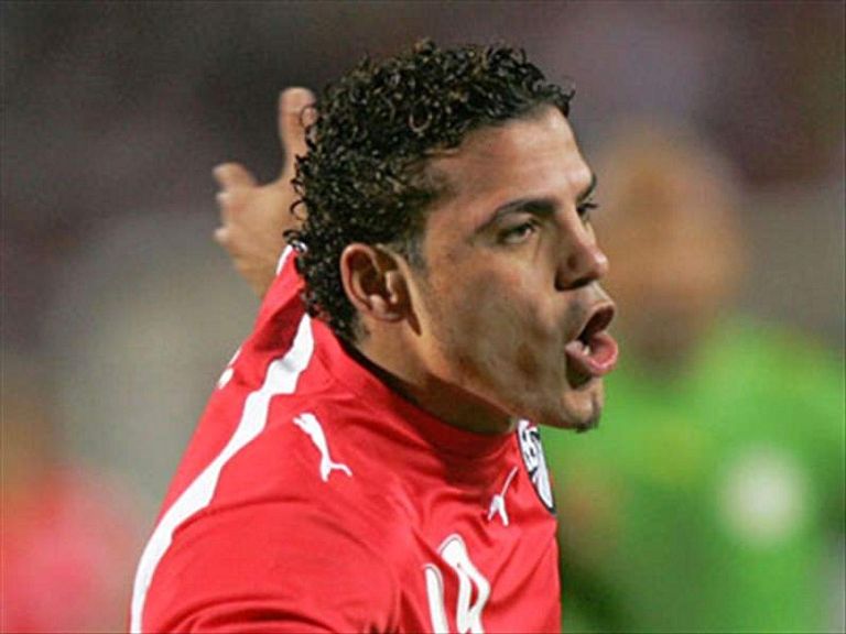 عمرو زكي مع رئيس الزمالك