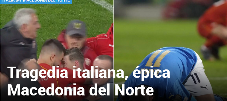 إيطاليا ضد مقدونيا الشمالية