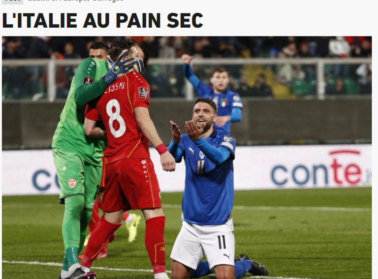 إيطاليا ضد مقدونيا الشمالية